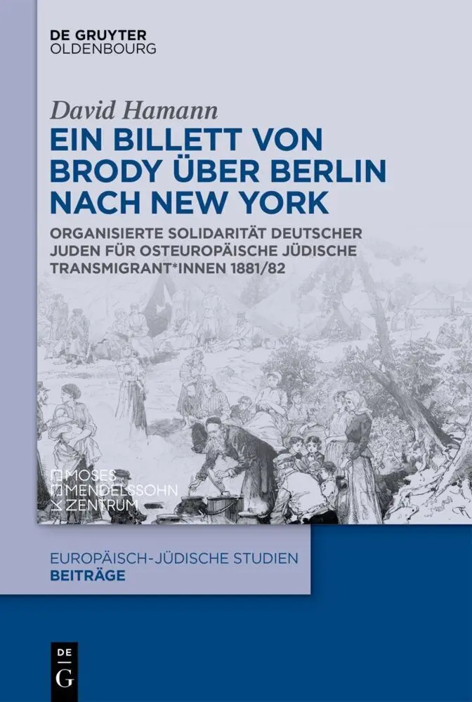 Cover: 9783111063621 | Ein Billett von Brody über Berlin nach New York | David Hamann | Buch
