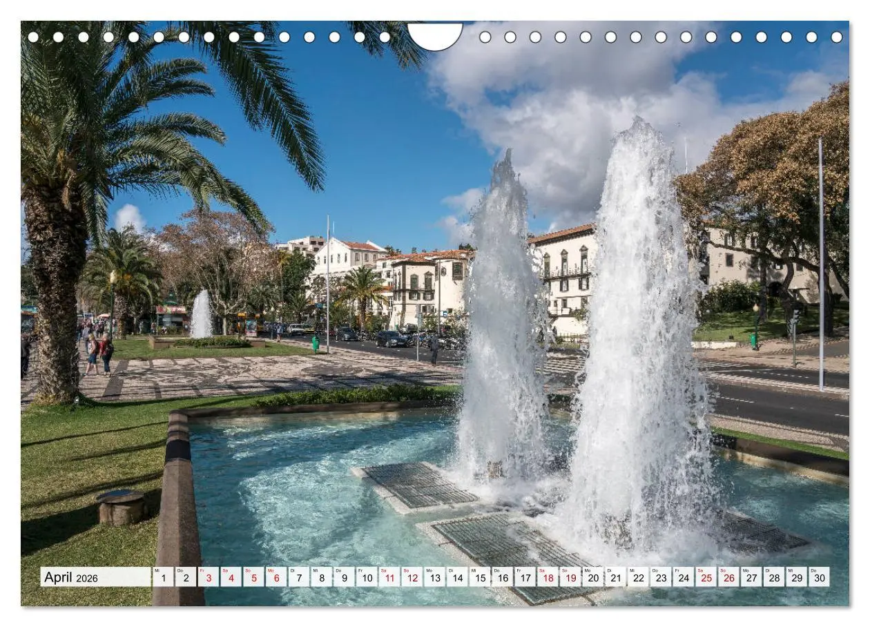 Bild: 9783457813621 | Madeira - Funchal (Wandkalender 2026 DIN A4 quer), CALVENDO...