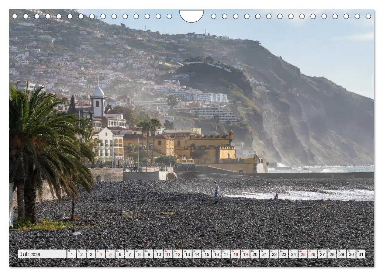 Bild: 9783457813621 | Madeira - Funchal (Wandkalender 2026 DIN A4 quer), CALVENDO...