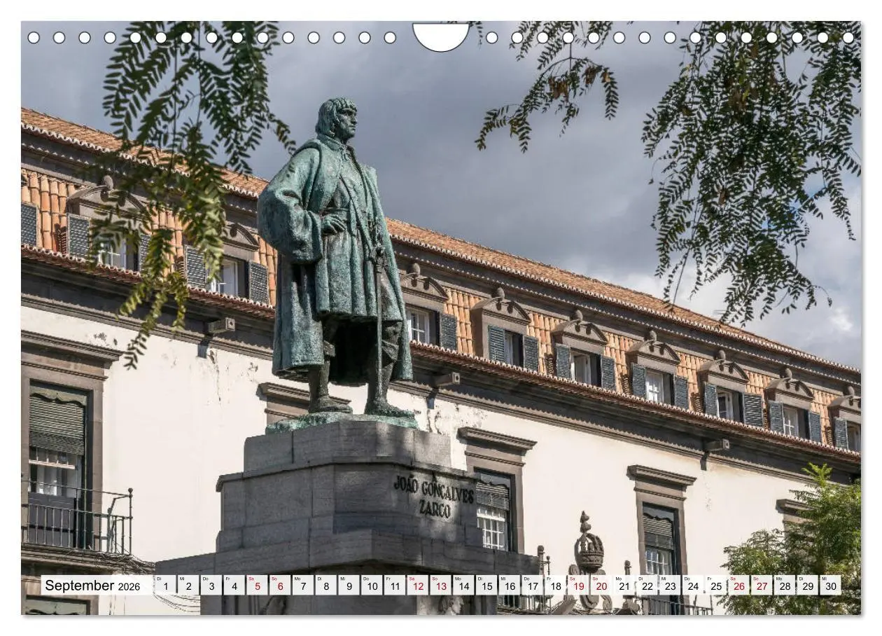 Bild: 9783457813621 | Madeira - Funchal (Wandkalender 2026 DIN A4 quer), CALVENDO...