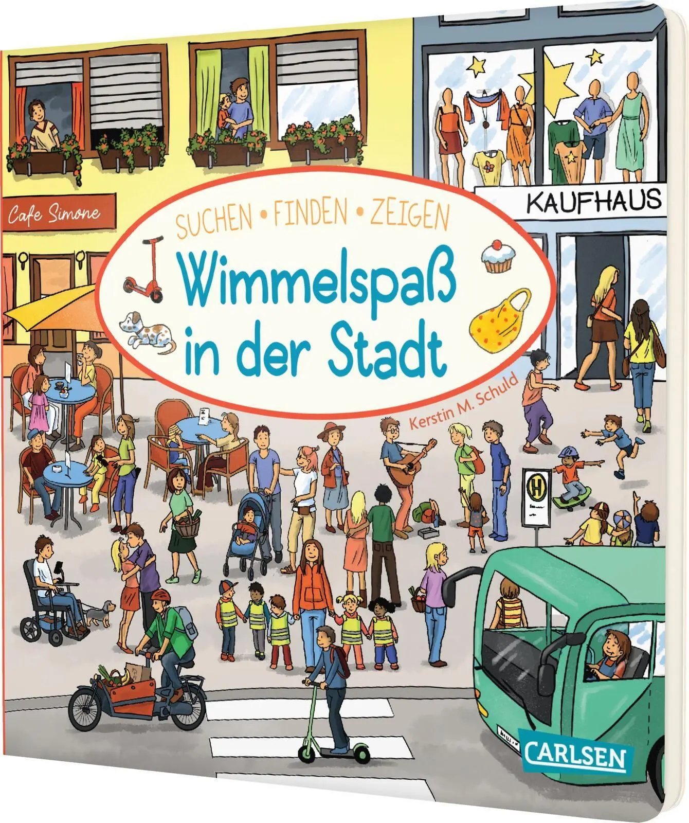 Cover: 9783551173621 | Wimmelspaß in der Stadt | Kerstin M. Schuld | Buch | 12 S. | Deutsch