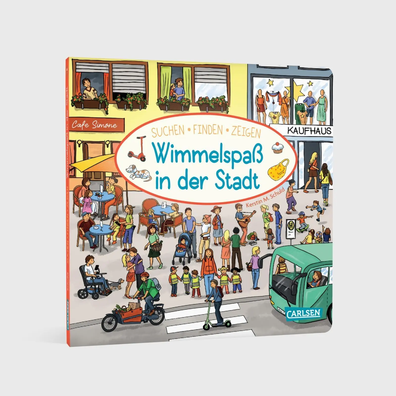 Bild: 9783551173621 | Wimmelspaß in der Stadt | Kerstin M. Schuld | Buch | 12 S. | Deutsch
