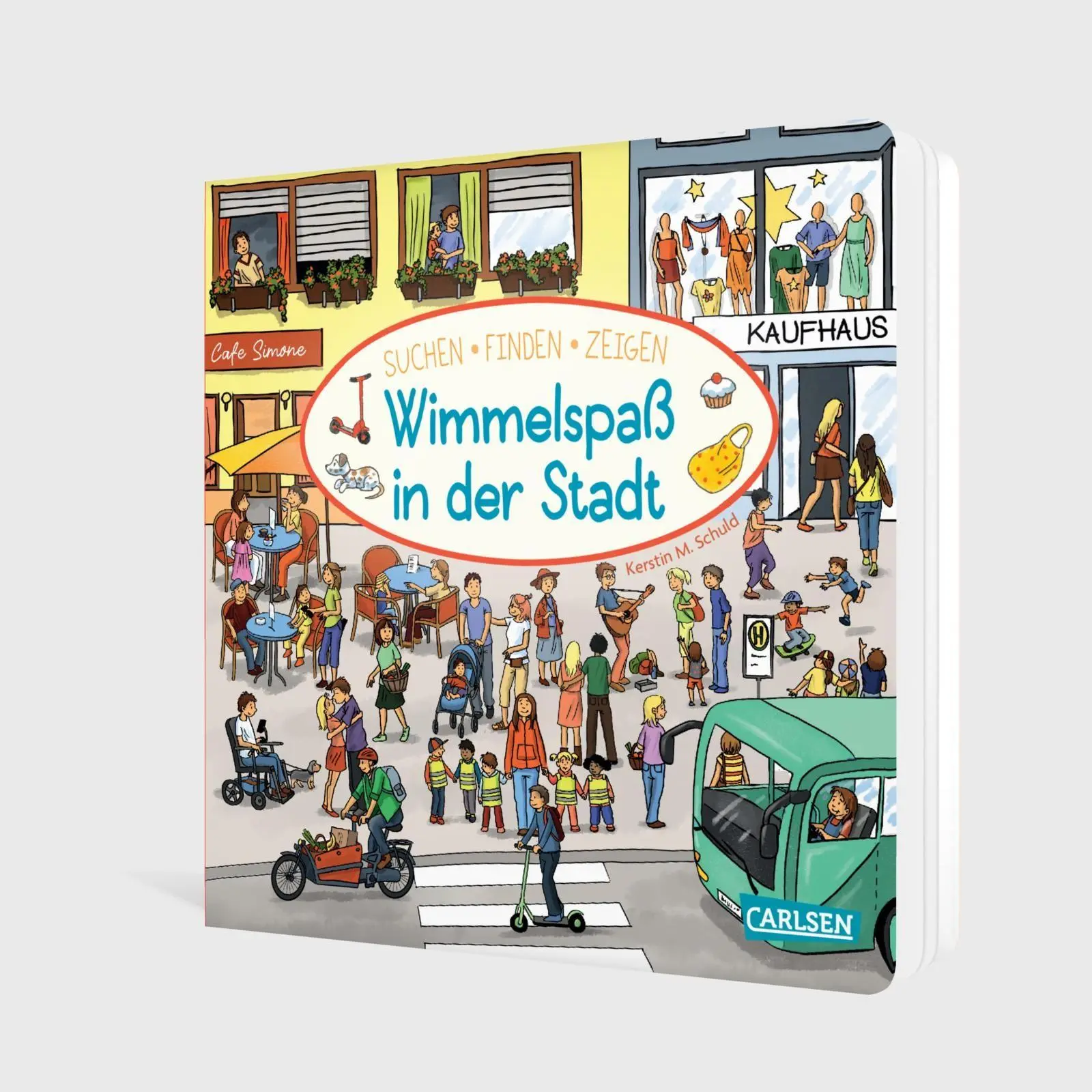 Bild: 9783551173621 | Wimmelspaß in der Stadt | Kerstin M. Schuld | Buch | 12 S. | Deutsch