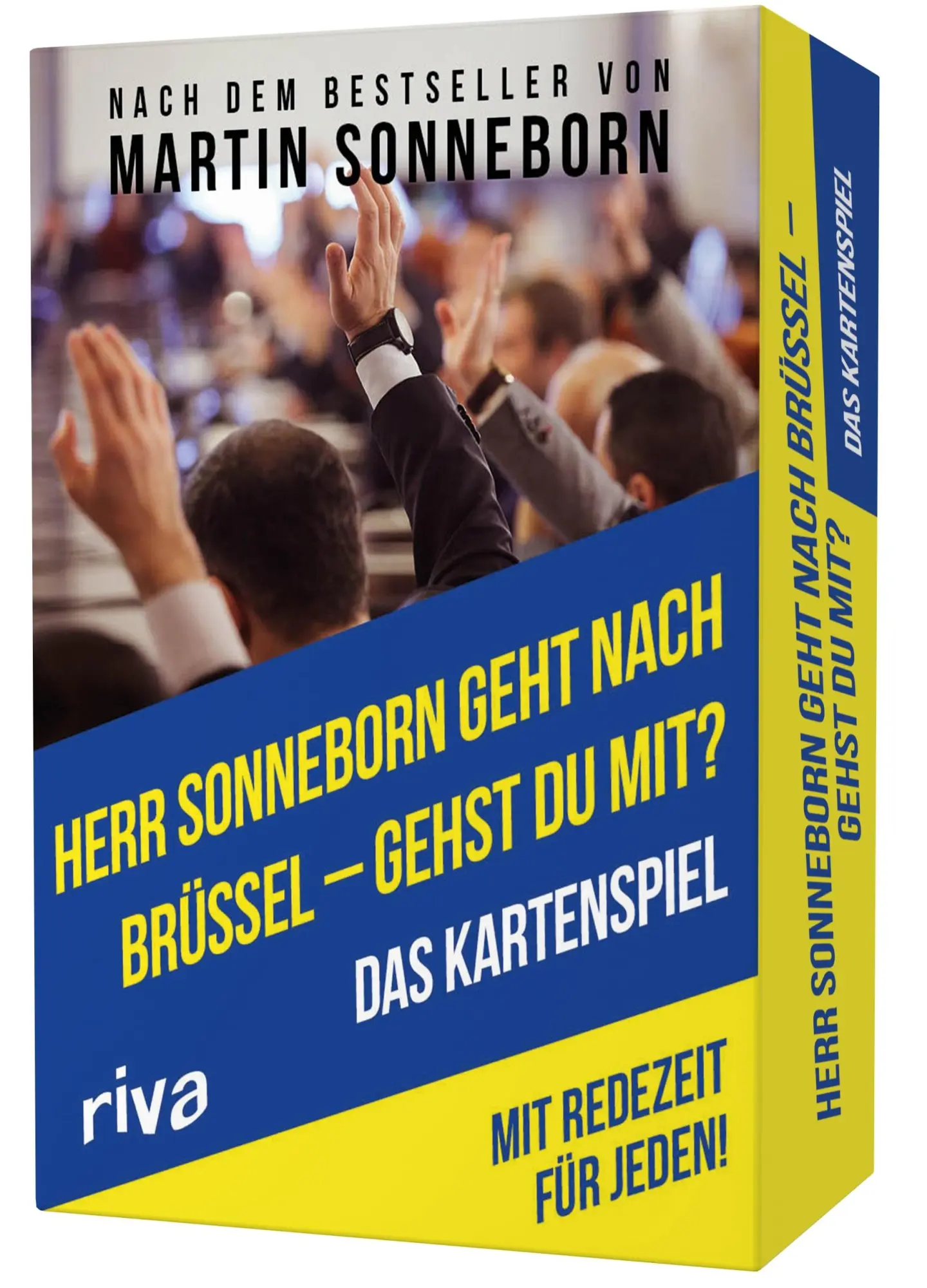 Cover: 9783742313621 | Herr Sonneborn geht nach Brüssel - gehst du mit? | Das Kartenspiel