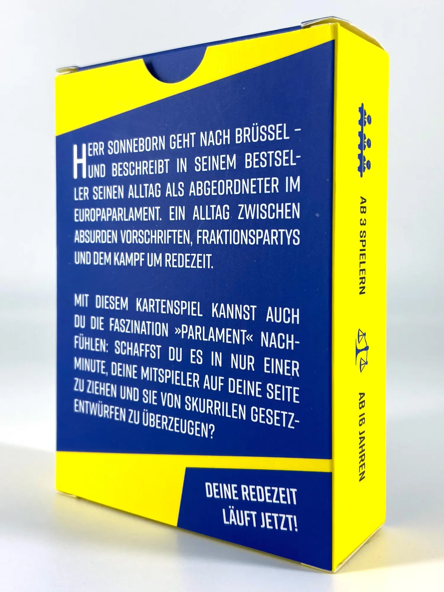 Bild: 9783742313621 | Herr Sonneborn geht nach Brüssel - gehst du mit? | Das Kartenspiel