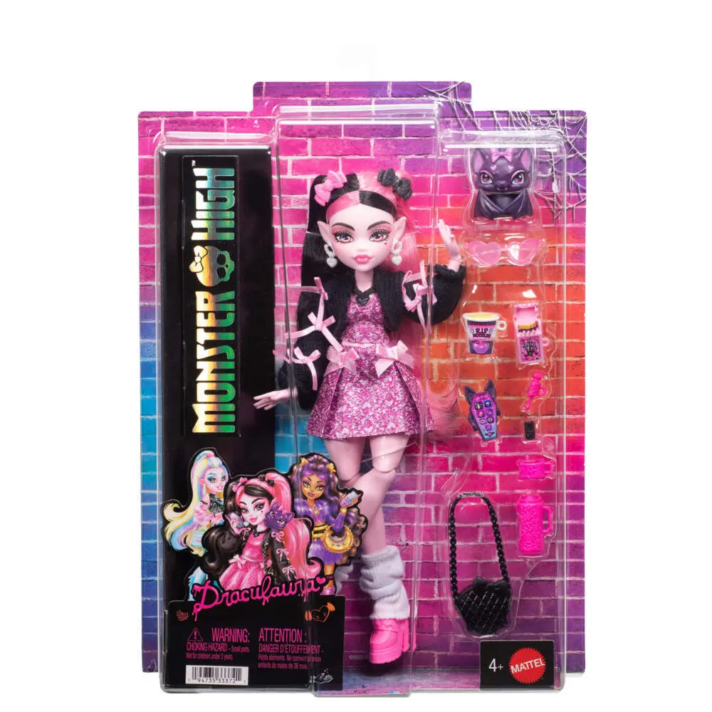 Cover: 194735333721 | Monster High Draculaura Puppe | Blister | JHK29 | Deutsch | 2026