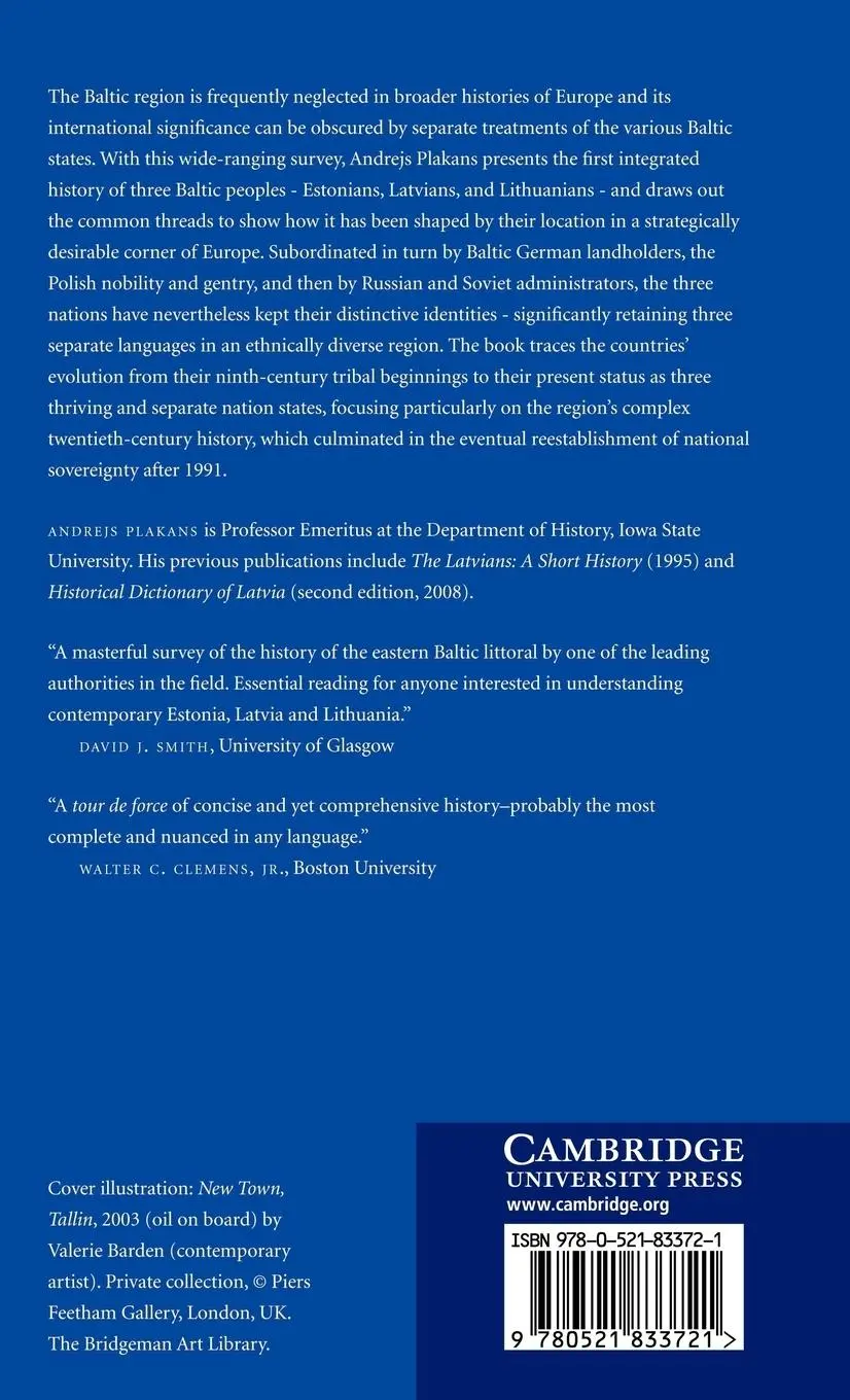 Rückseite: 9780521833721 | A Concise History of the Baltic States | Andrejs Plakans | Buch | 2012