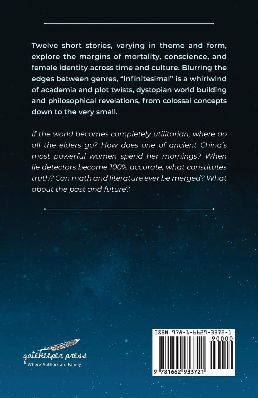 Rückseite: 9781662933721 | Infinitesimal | And Other Stories | Hanjing Wang | Taschenbuch | 2023
