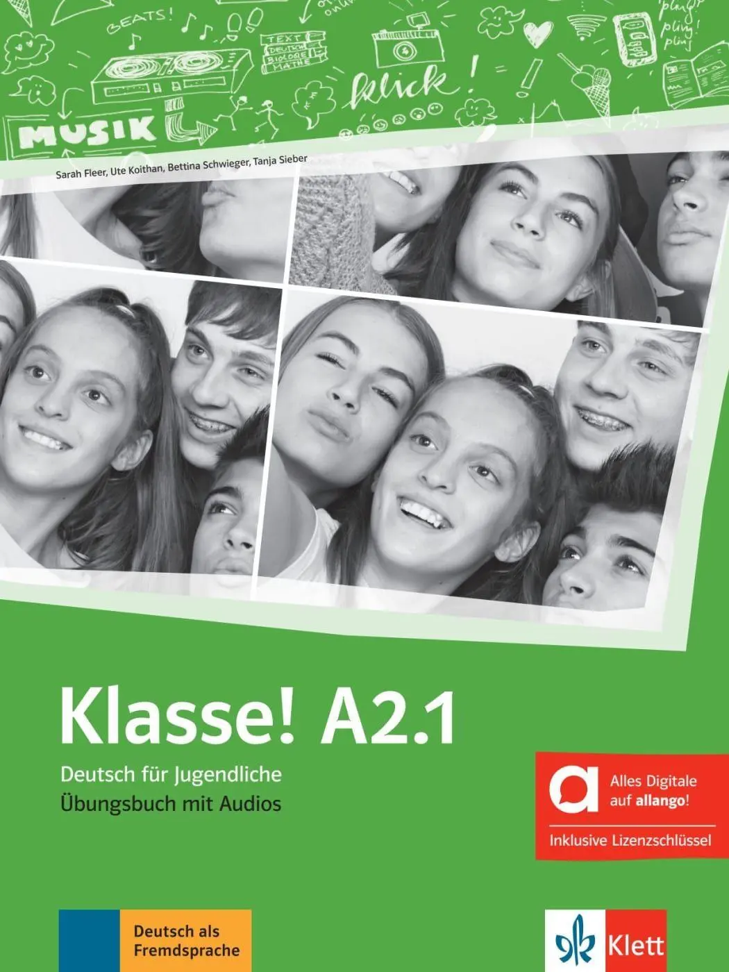 Cover: 9783126073721 | Klasse! A2.1 - Hybride Ausgabe allango. Übungsbuch mit Audios...