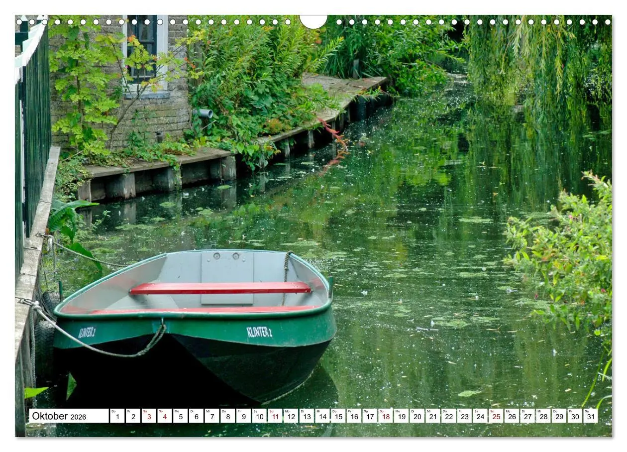 Bild: 9783457733721 | Idylle am Ijsselmeer (Wandkalender 2026 DIN A3 quer), CALVENDO...