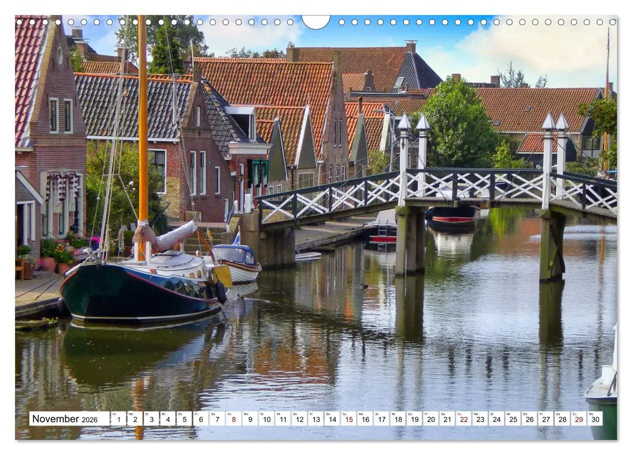 Bild: 9783457733721 | Idylle am Ijsselmeer (Wandkalender 2026 DIN A3 quer), CALVENDO...