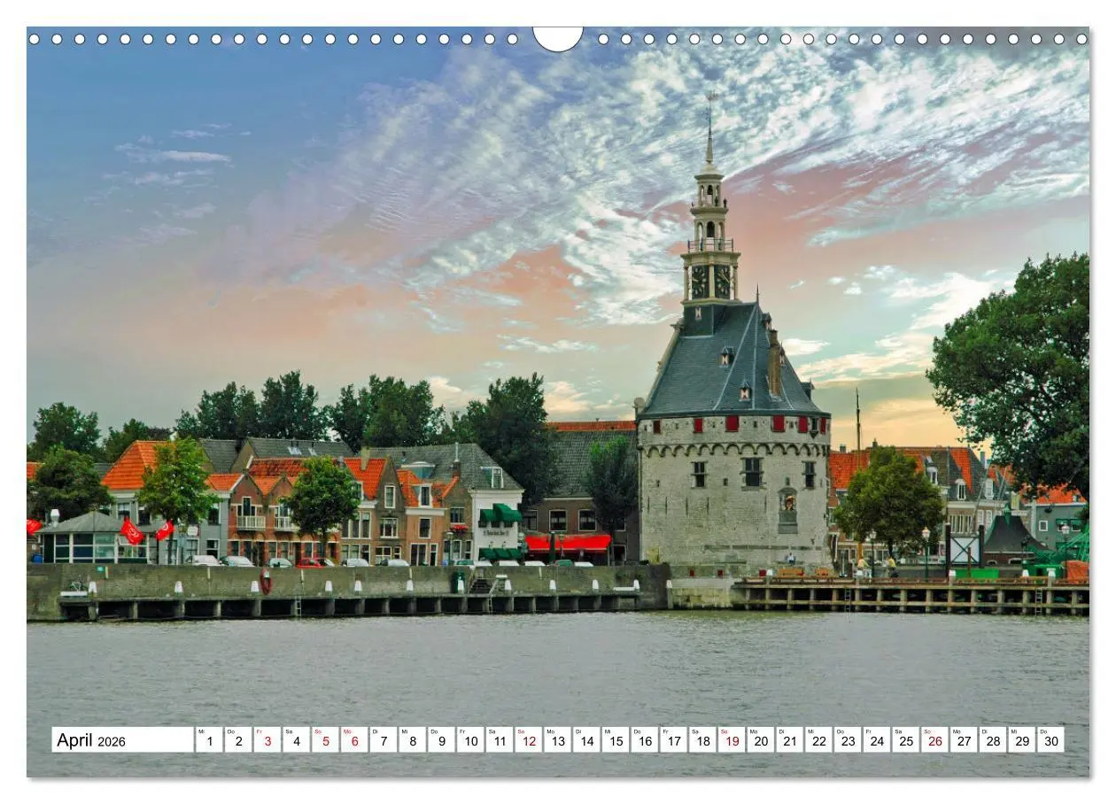 Bild: 9783457733721 | Idylle am Ijsselmeer (Wandkalender 2026 DIN A3 quer), CALVENDO...
