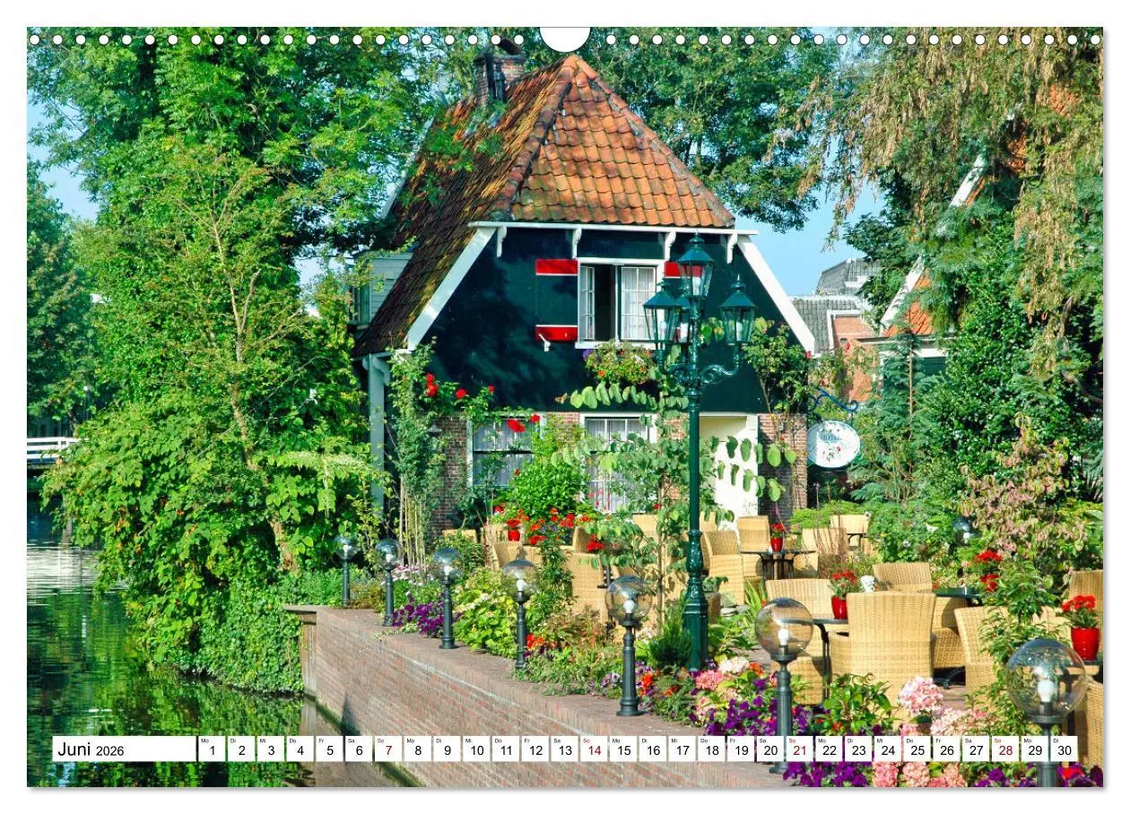 Bild: 9783457733721 | Idylle am Ijsselmeer (Wandkalender 2026 DIN A3 quer), CALVENDO...