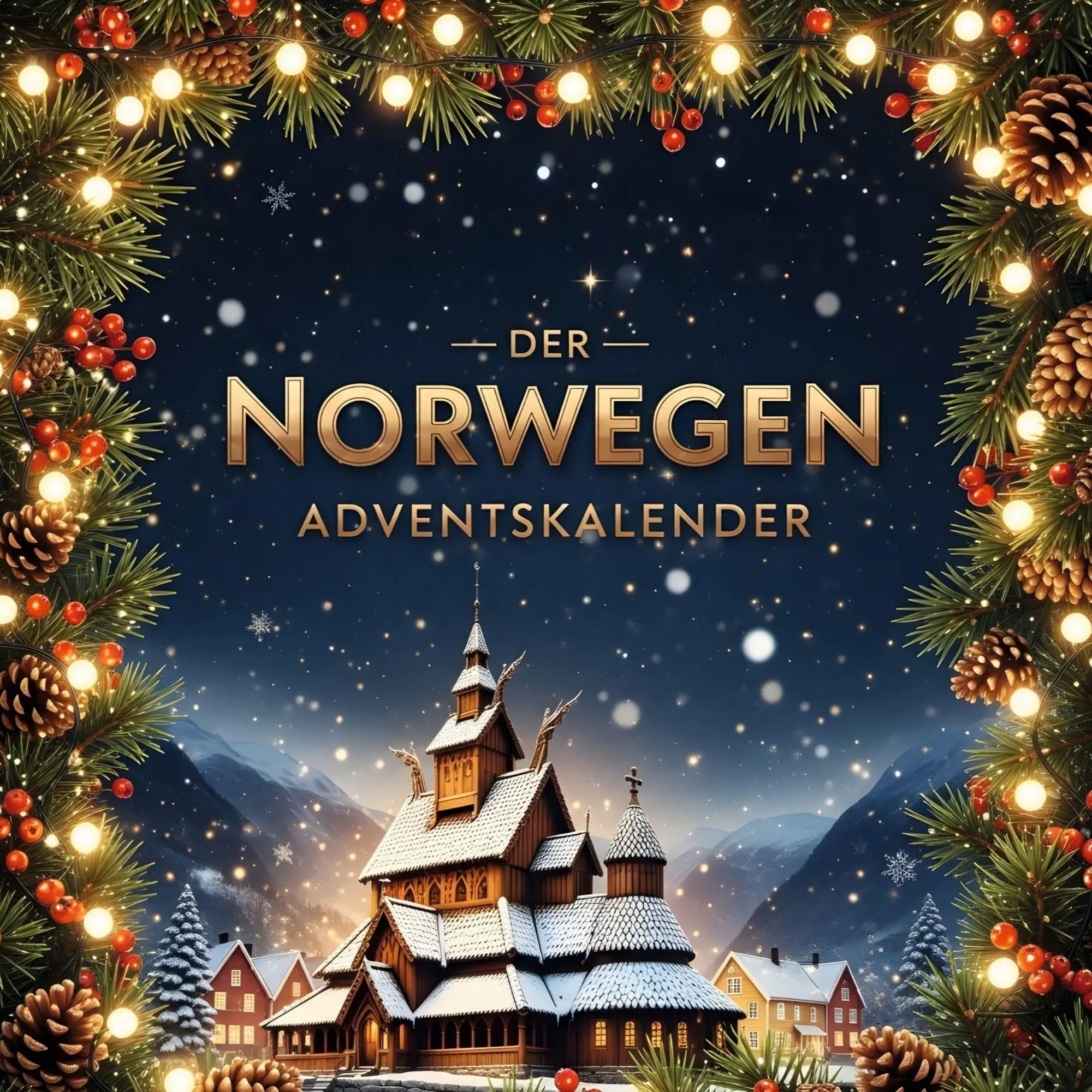 Cover: 9783695333721 | Der Norwegen-Adventskalender | David Hoffmann | Taschenbuch | 100 S.
