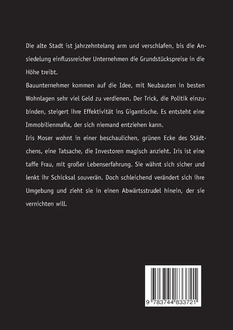 Rückseite: 9783744833721 | Bärlauch | Ein Kleinstadtkrimi | Rita Lell | Taschenbuch | 144 S.