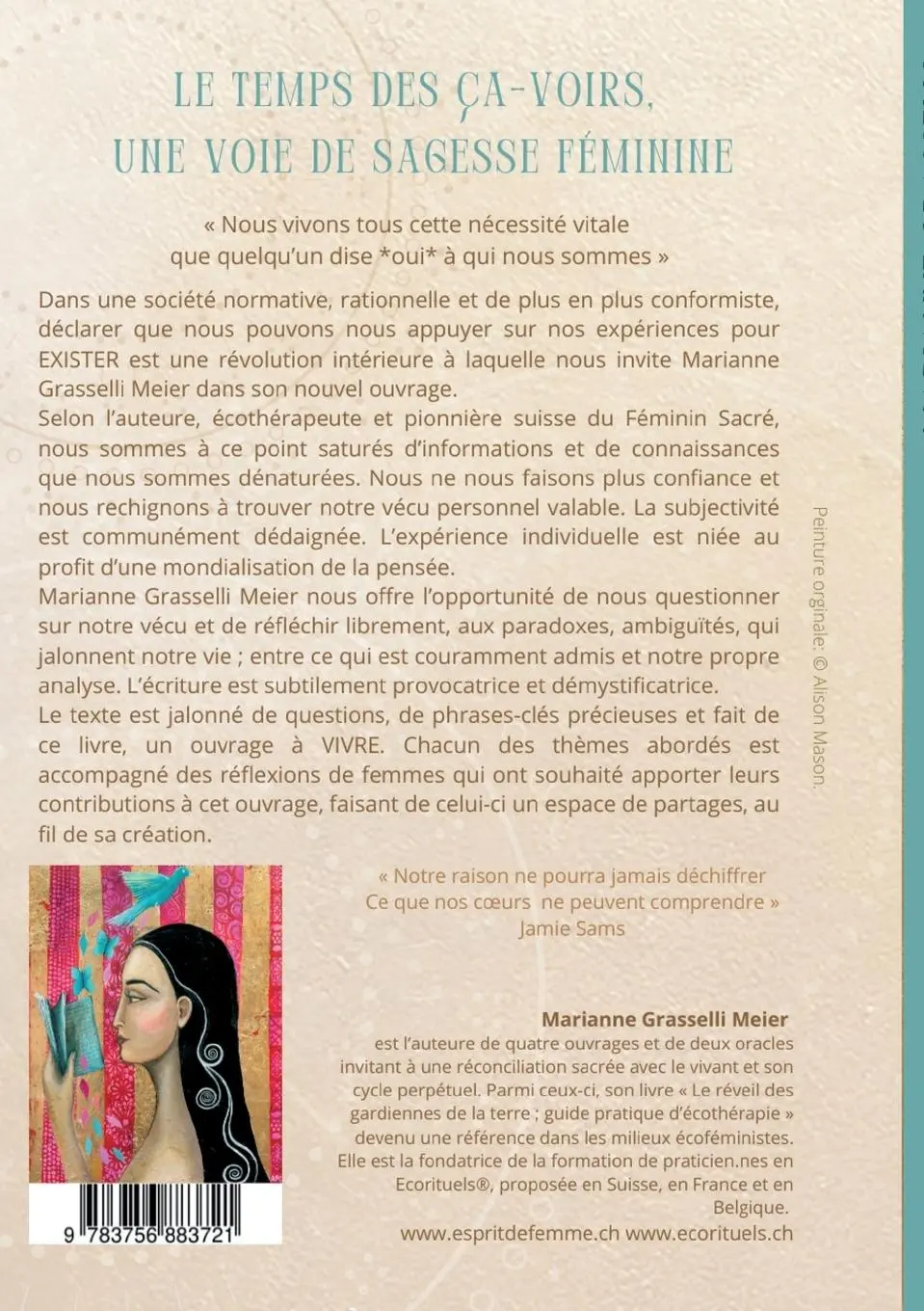Rückseite: 9783756883721 | Le Temps des Ça-Voirs | Marianne Grasselli Meier | Taschenbuch | 2022