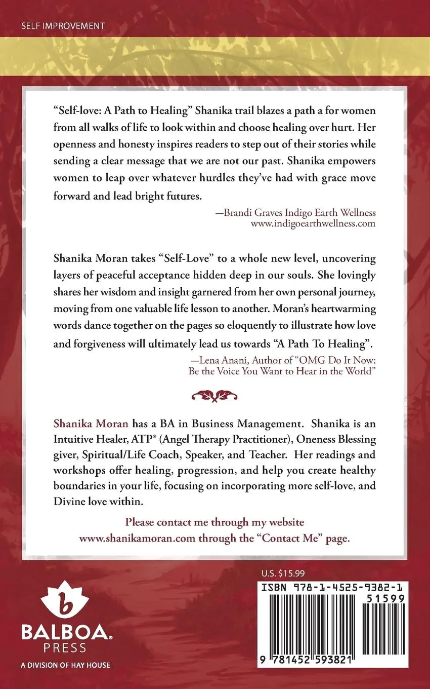 Rückseite: 9781452593821 | Self-Love | A Path to Healing | Shanika Moran | Taschenbuch | Englisch
