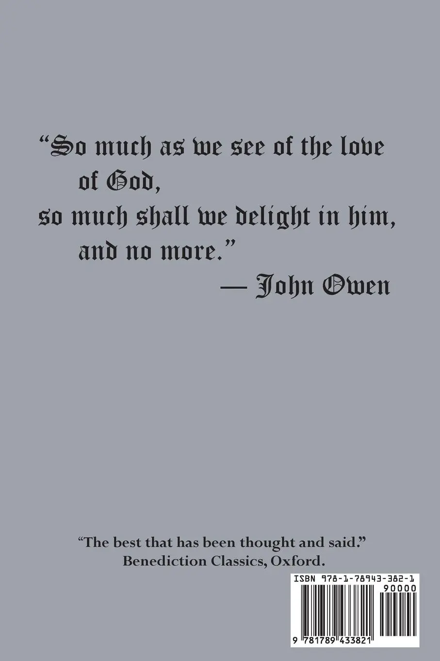 Rückseite: 9781789433821 | Communion with God | John Owen | Taschenbuch | Englisch | 2023