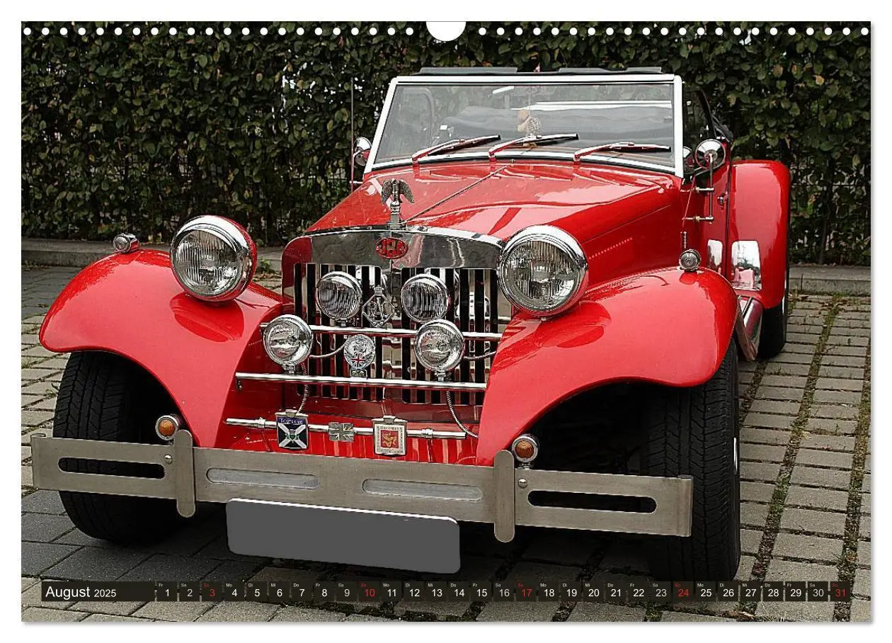 Bild: 9783435493821 | Oldtimer vergangenger Jahrzehnte (Wandkalender 2025 DIN A3 quer),...