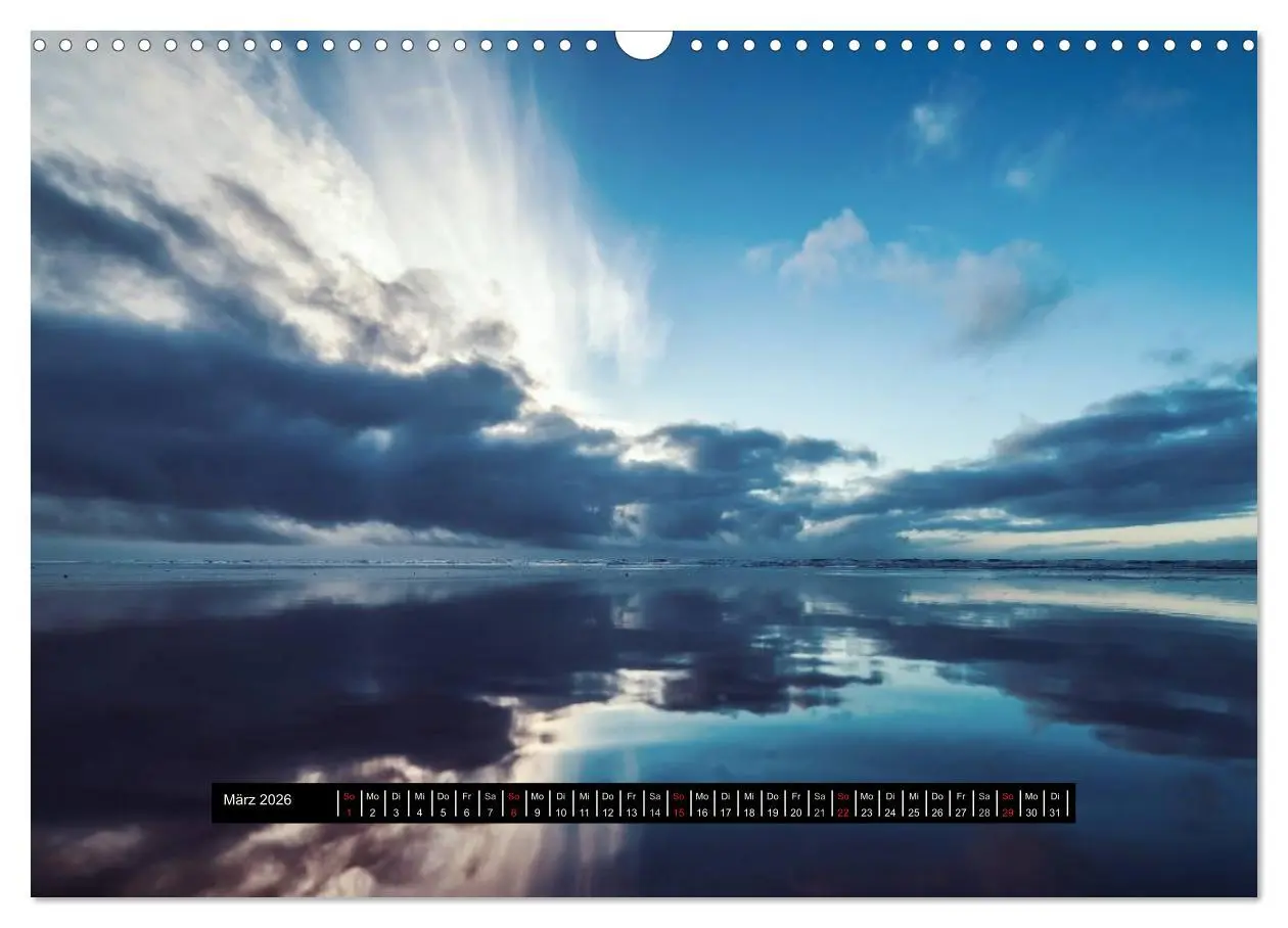 Bild: 9783457963821 | Abendlicht über der Nordsee (Wandkalender 2026 DIN A3 quer),...