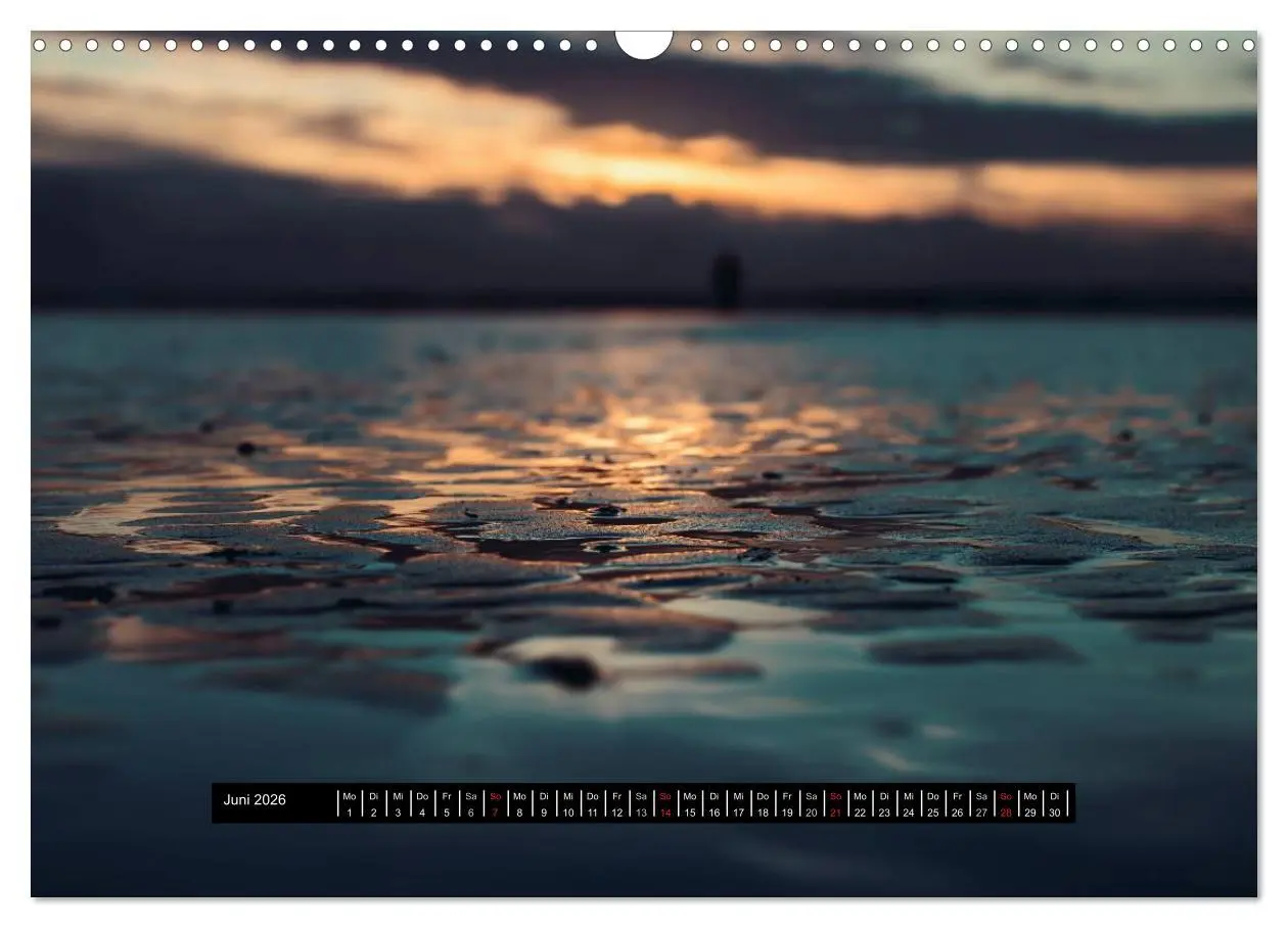 Bild: 9783457963821 | Abendlicht über der Nordsee (Wandkalender 2026 DIN A3 quer),...