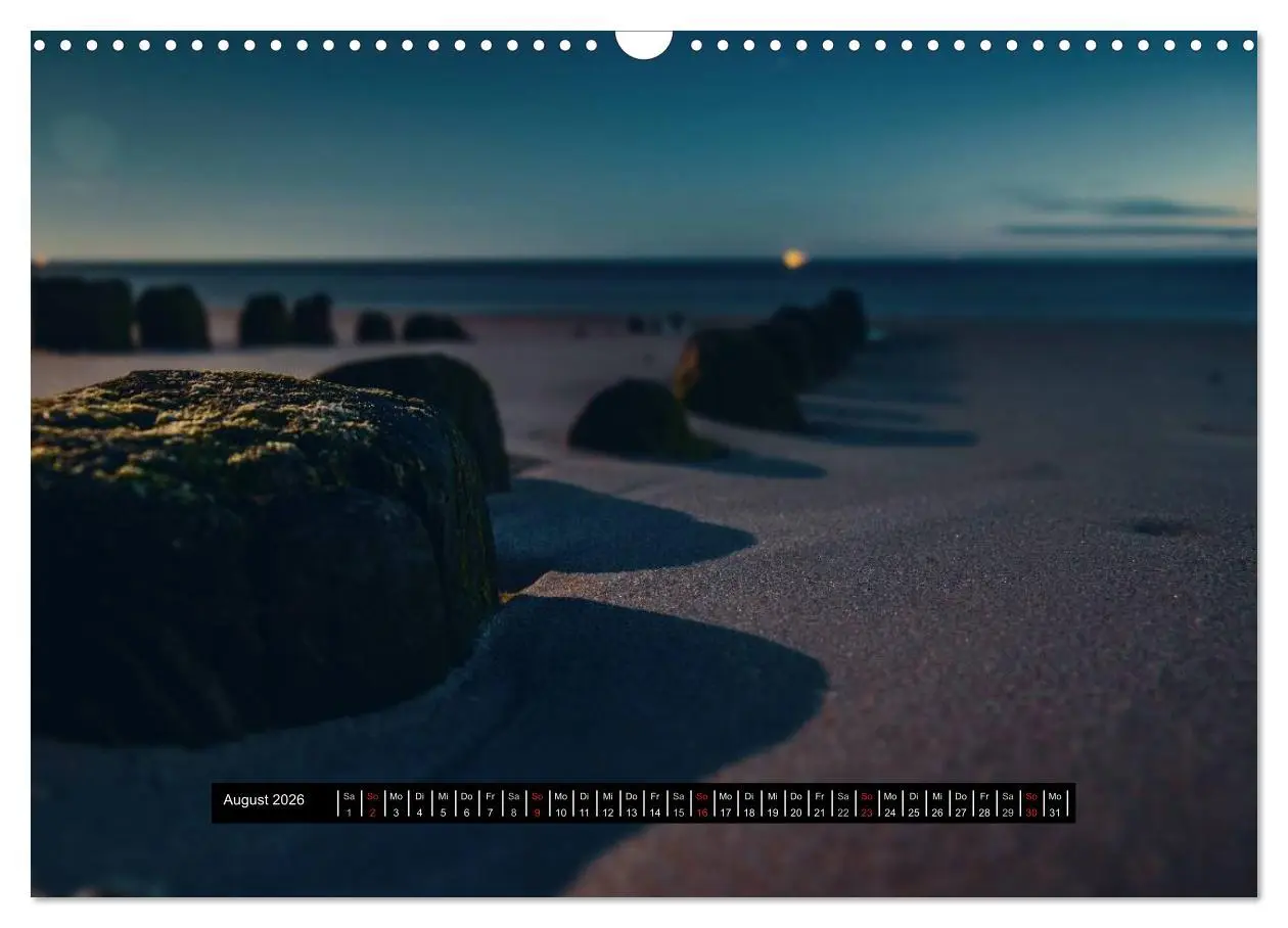 Bild: 9783457963821 | Abendlicht über der Nordsee (Wandkalender 2026 DIN A3 quer),...