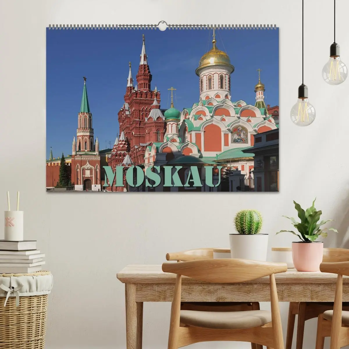 Bild: 9783516123821 | Moskau (Wandkalender 2026 DIN A2 quer), CALVENDO Monatskalender | 2026