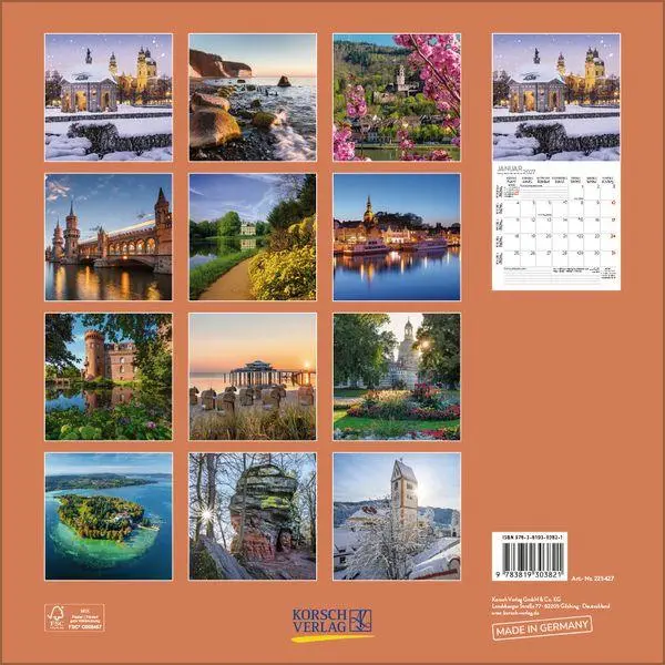 Bild: 9783819303821 | Deutschland 2027 | Verlag Korsch | Kalender | 13 S. | Deutsch | 2027