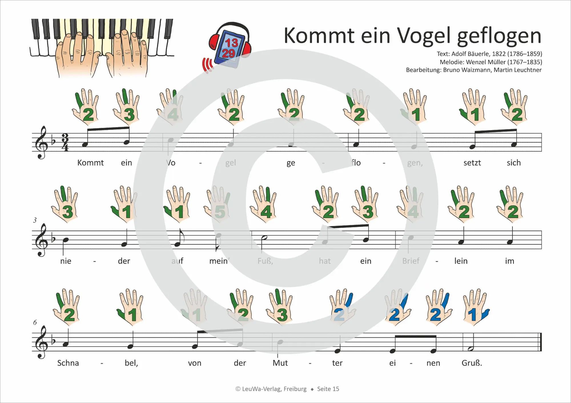 Bild: 9783940533821 | Einfacher!-Geht-Nicht: 34 Kinderlieder BAND 1+2 für Klavier und...