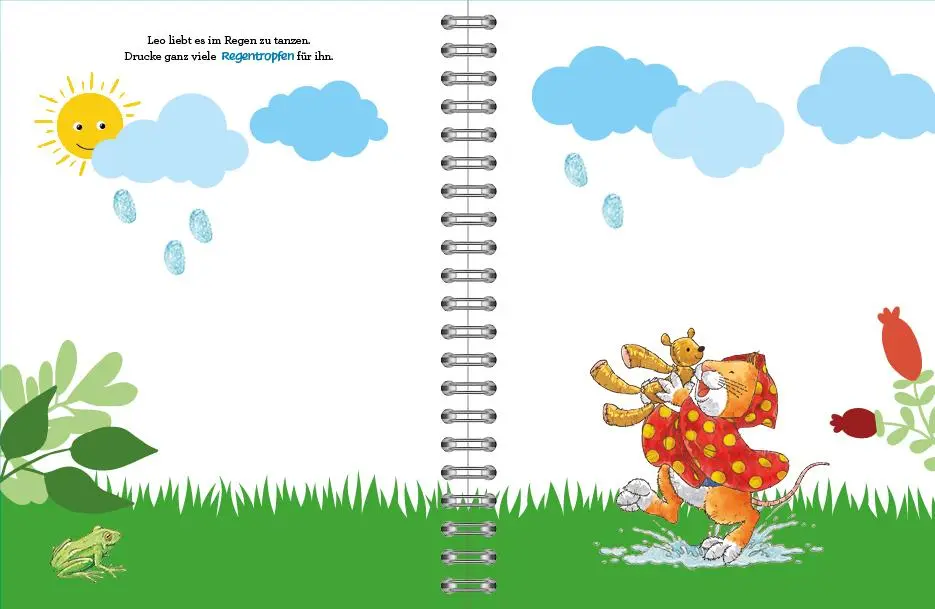 Bild: 9783963473821 | Leo Lausemaus - Mein erstes Fingerstempelbuch Mit 7...