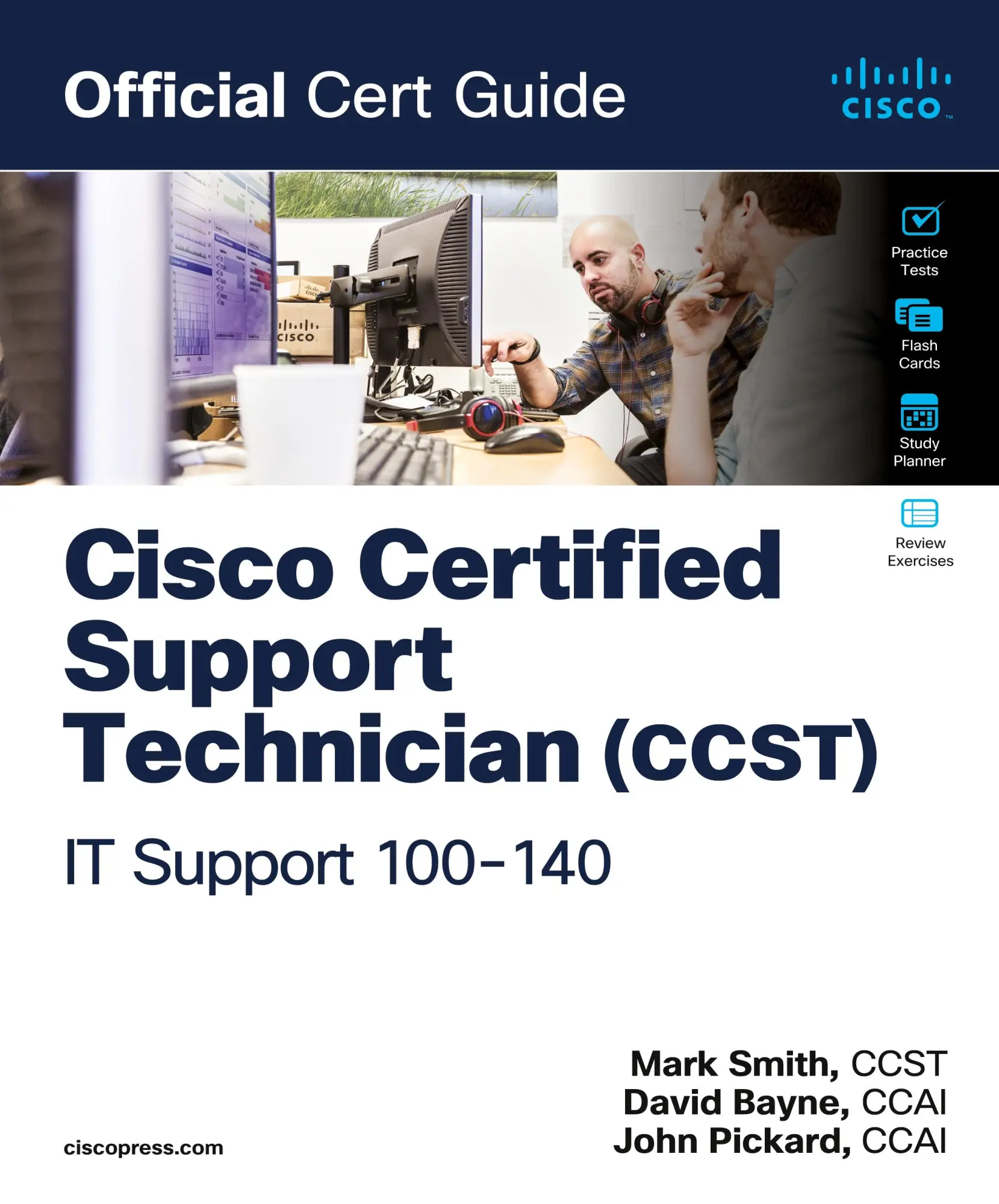 Cover: 9780135403921 | Cisco Certified Support Technician (CCST) IT Support - 100-140...