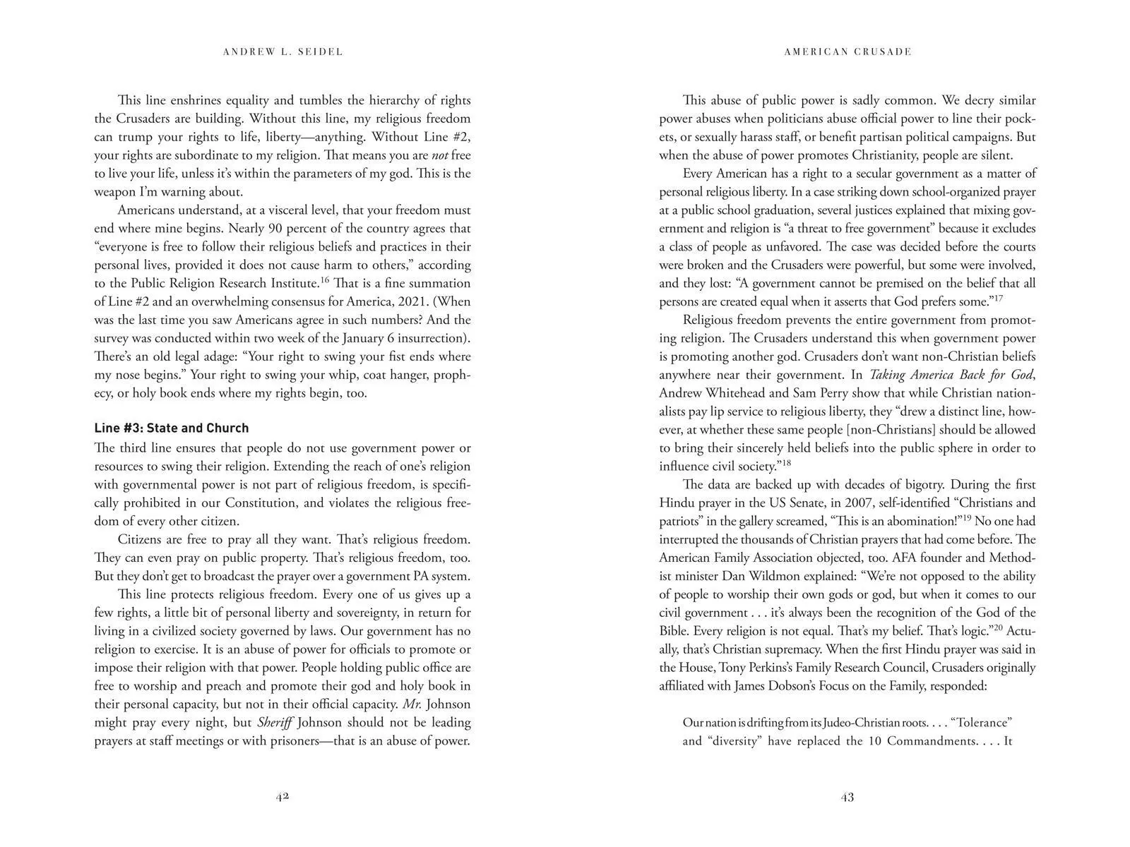 Bild: 9781454943921 | American Crusade | Andrew L Seidel | Buch | Gebunden | Englisch | 2022