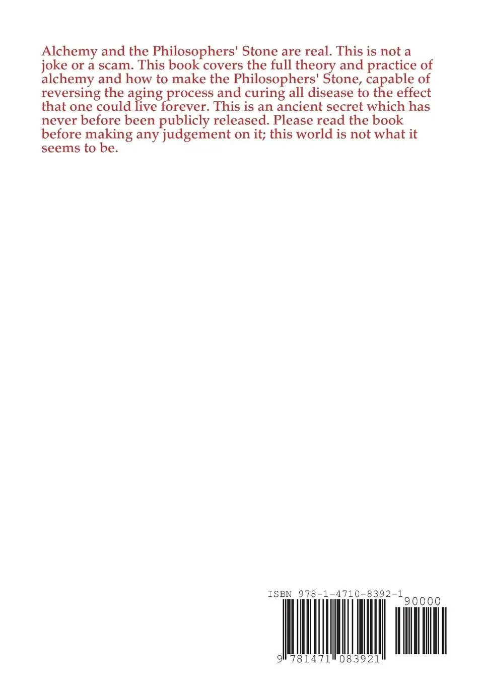 Rückseite: 9781471083921 | The Book Of Aquarius - Alchemy and the Philosophers Stone | Anonymous