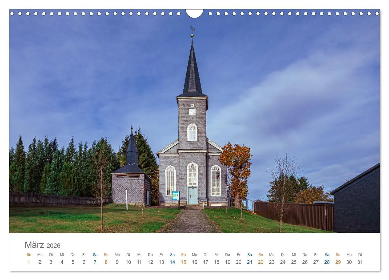 Bild: 9783457403921 | Rennsteig - Weitwanderweg (Wandkalender 2026 DIN A3 quer), CALVENDO...