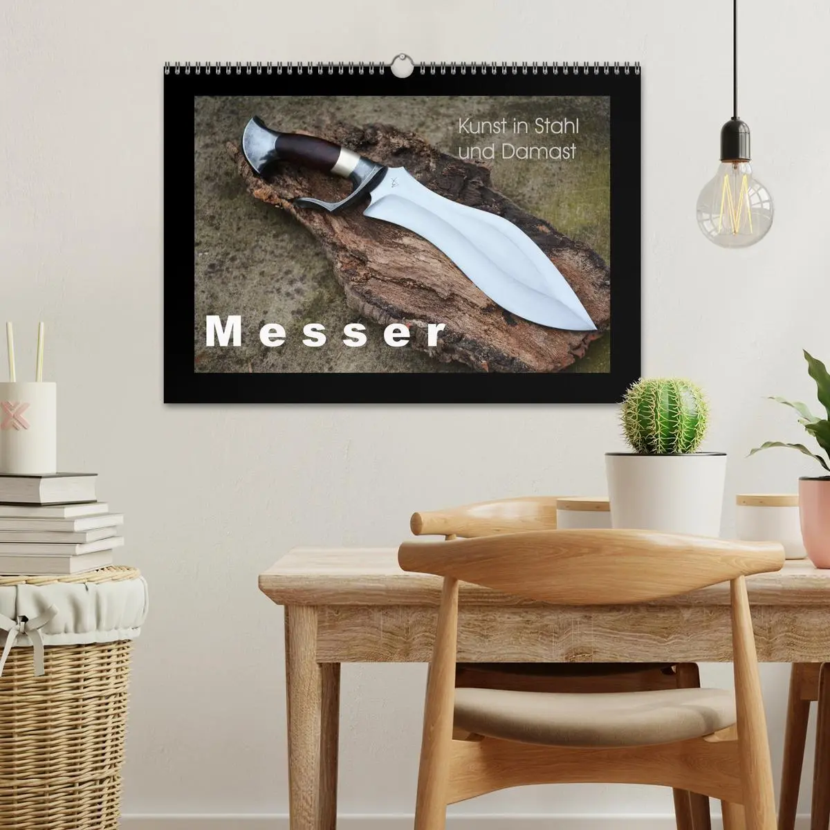 Bild: 9783457953921 | Kunst in Stahl und Damast - M e s s e r (Wandkalender 2026 DIN A3...