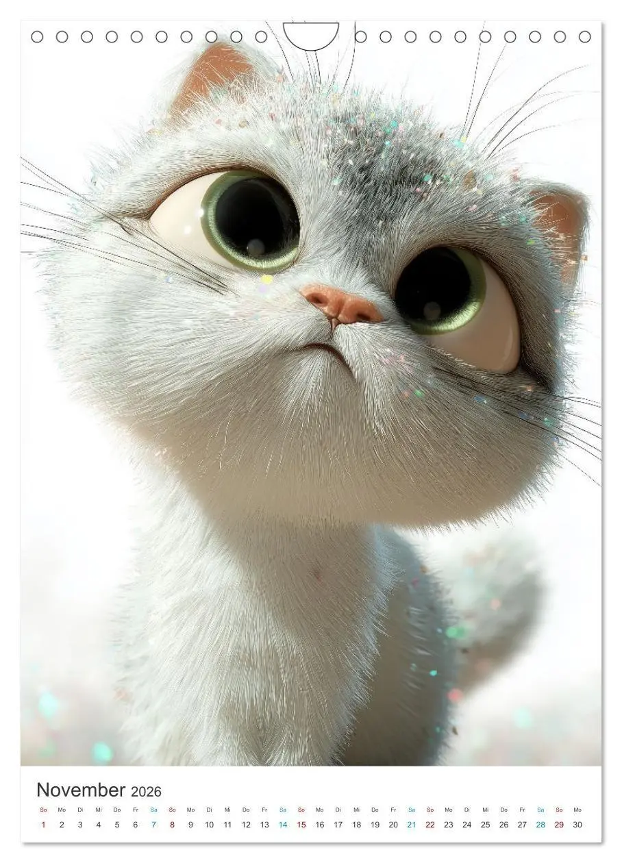 Bild: 9783516663921 | Miau &amp; Mauz (Wandkalender 2026 DIN A4 hoch), CALVENDO Monatskalender