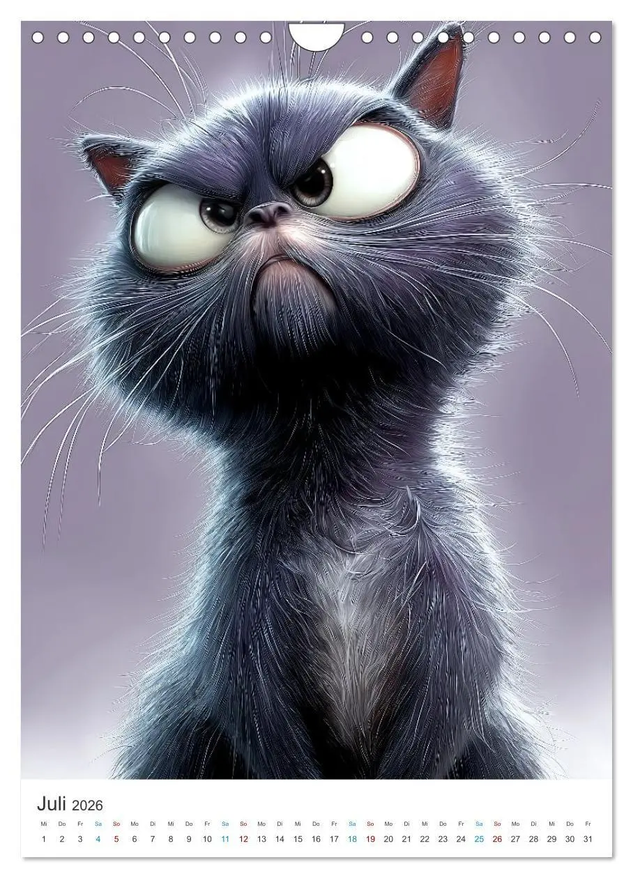 Bild: 9783516663921 | Miau &amp; Mauz (Wandkalender 2026 DIN A4 hoch), CALVENDO Monatskalender