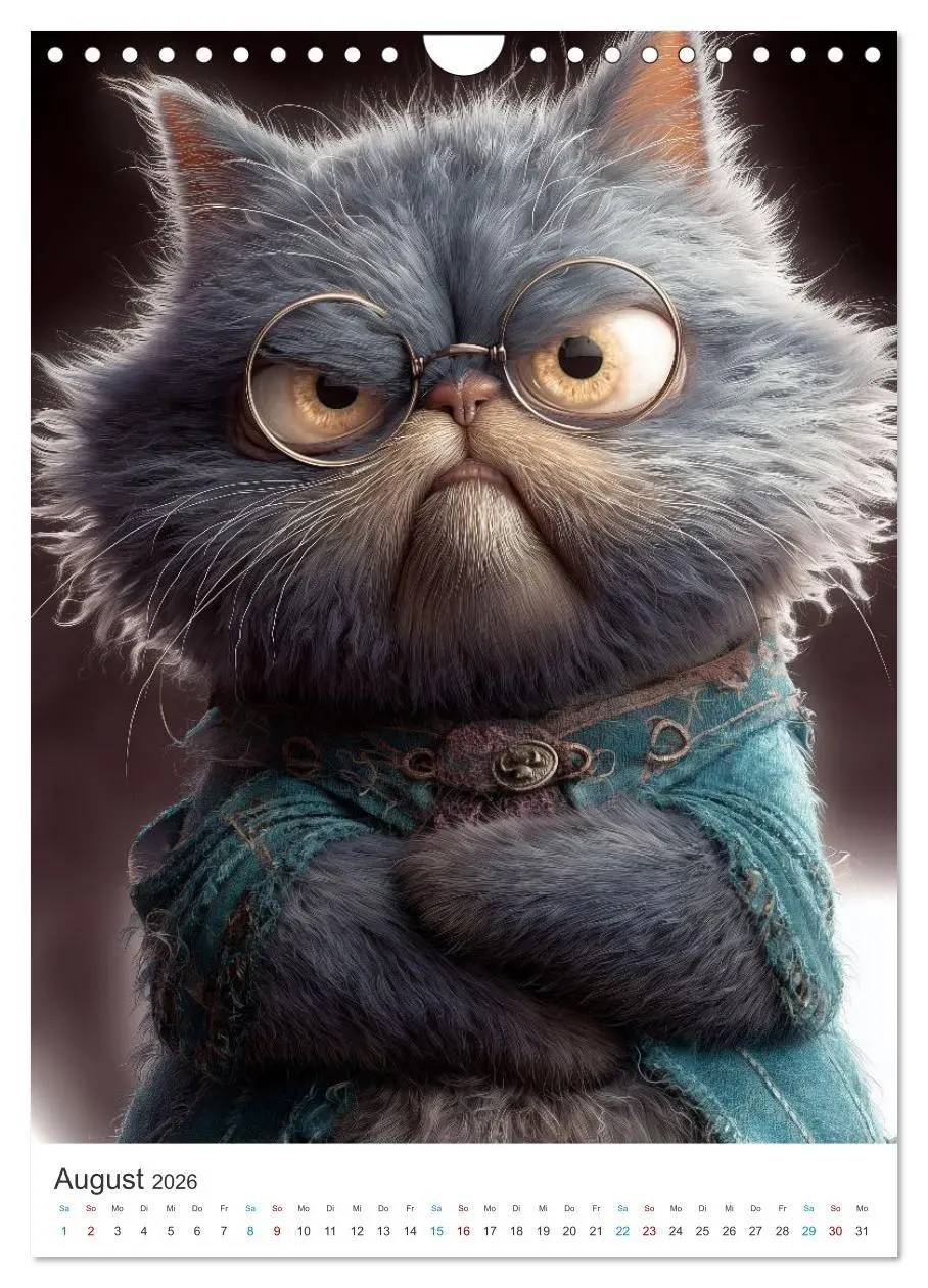 Bild: 9783516663921 | Miau &amp; Mauz (Wandkalender 2026 DIN A4 hoch), CALVENDO Monatskalender