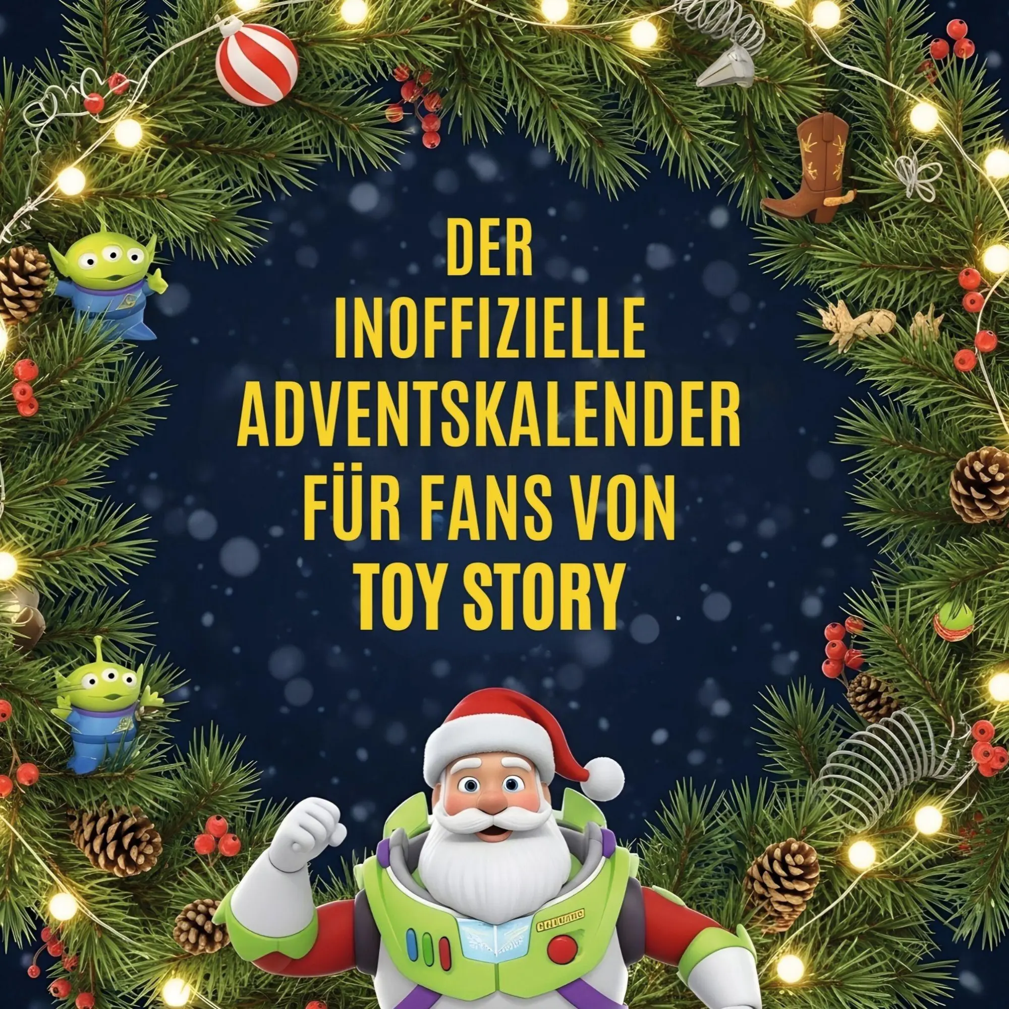 Cover: 9783695313921 | Der inoffizielle Adventskalender für Fans von Toy Story | Schmitz