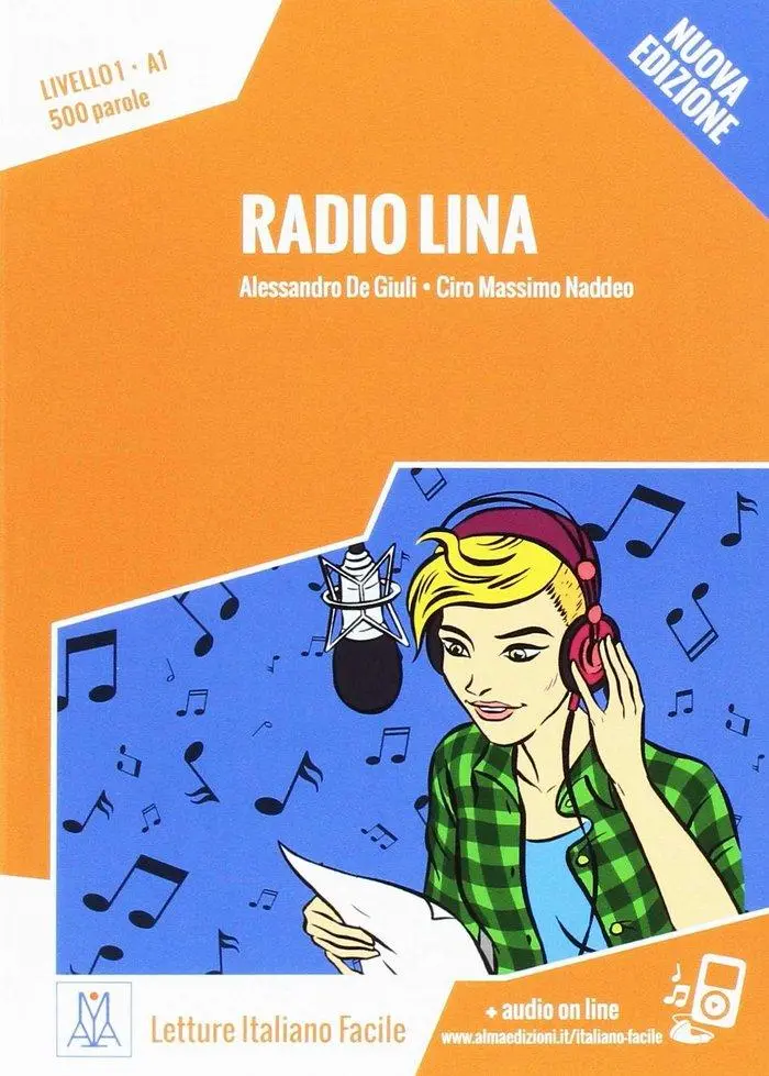 Cover: 9788861823921 | Radio Lina. Livello 1 A1 + MP3 audio - Nuova edizione | Giuli (u. a.)