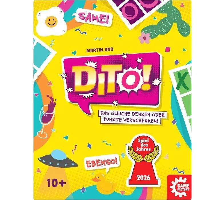 Bild: 7640142764021 | Dito | Herausgegeben von GAME FACTORY | Spiel | 646031 | Deutsch