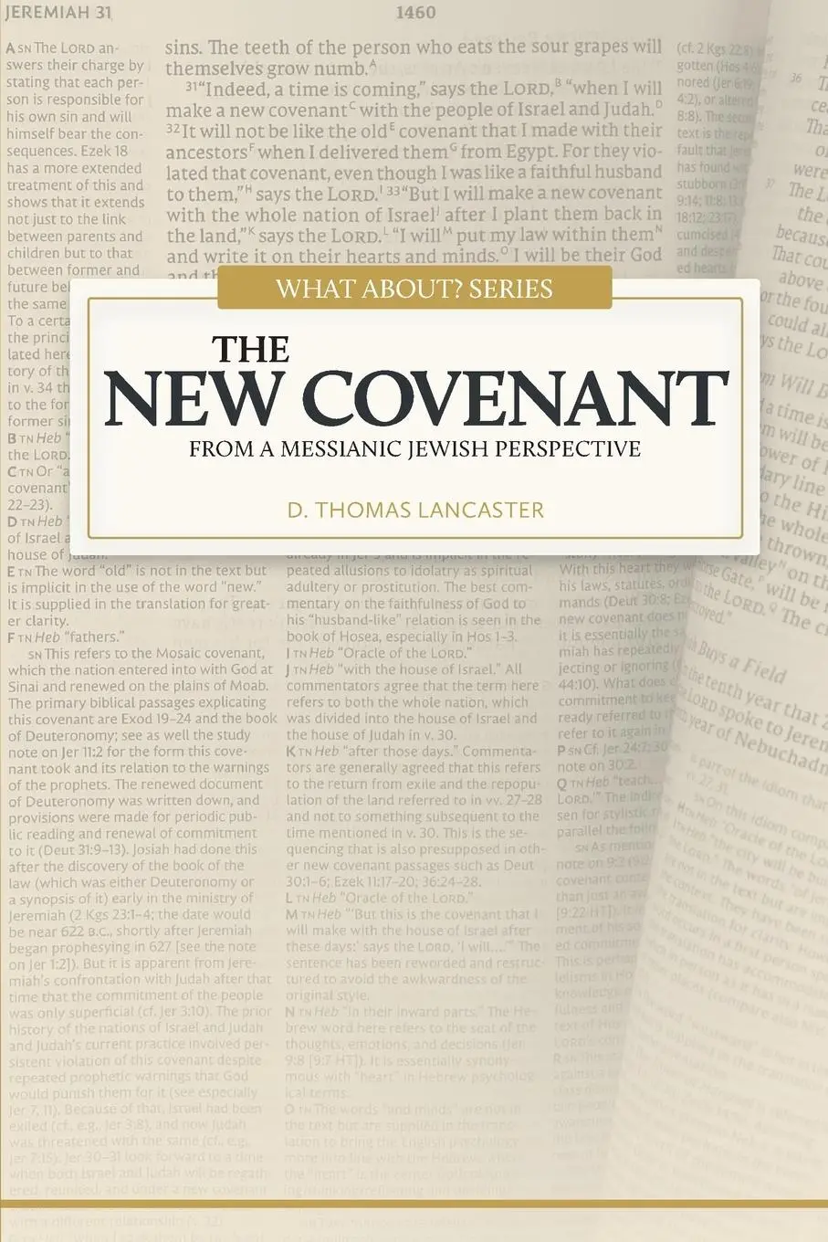 Cover: 9781941534021 | The New Covenant | From a Messianic Jewish Perspective | Lancaster