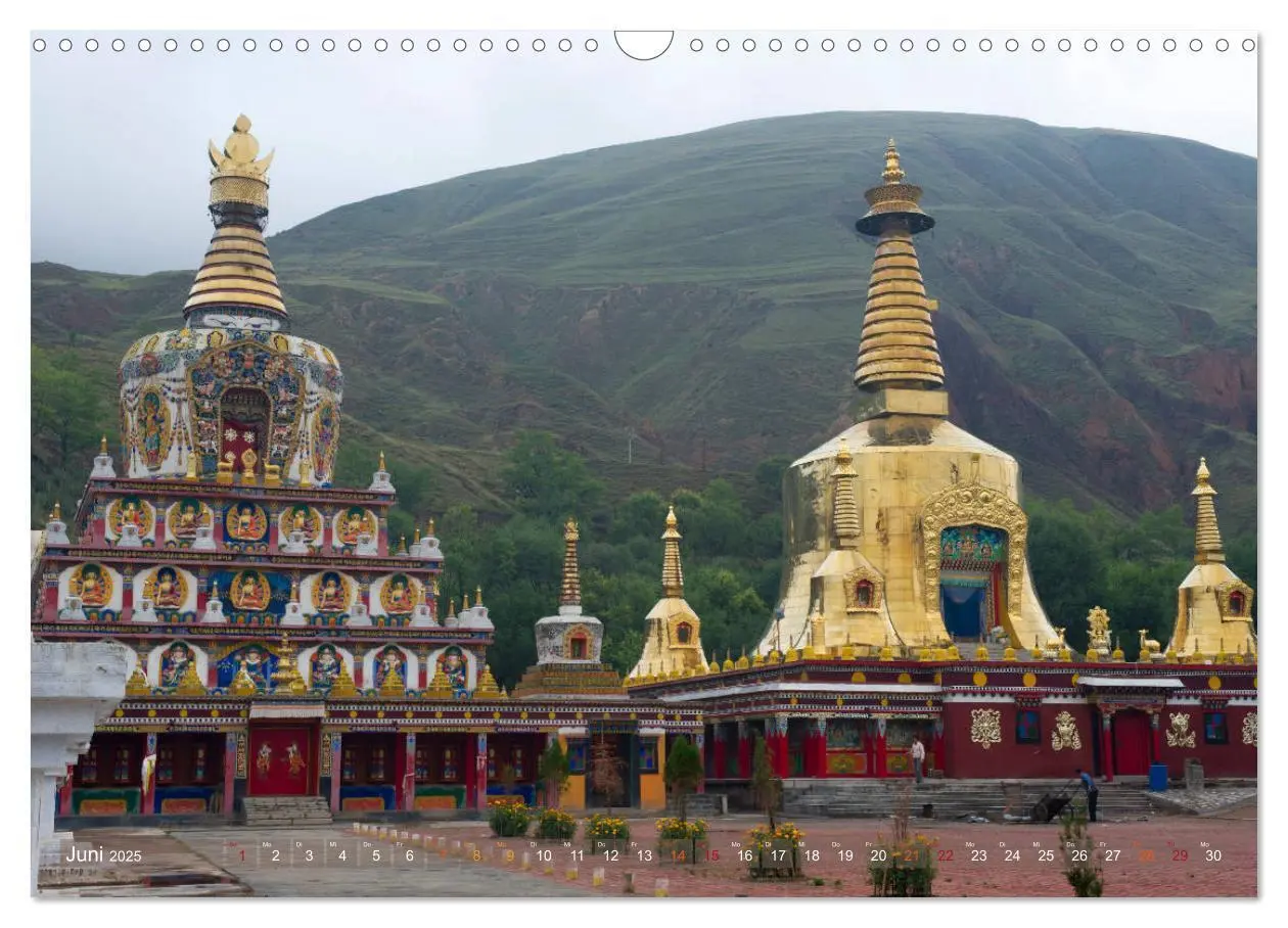 Bild: 9783435374021 | Stupas - Buddhistische Sakralbauten 2025 (Wandkalender 2025 DIN A3...