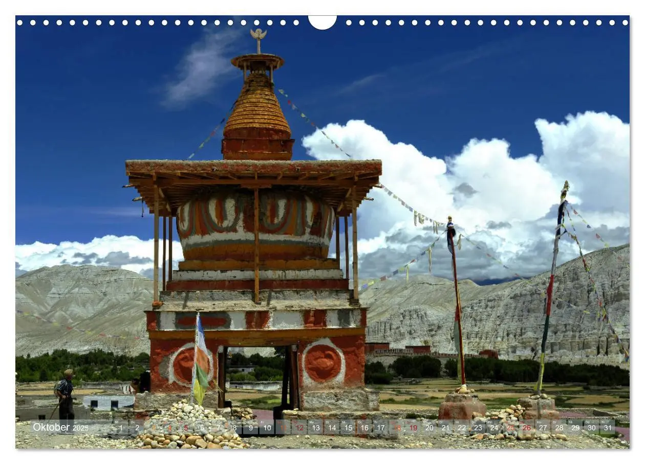 Bild: 9783435374021 | Stupas - Buddhistische Sakralbauten 2025 (Wandkalender 2025 DIN A3...