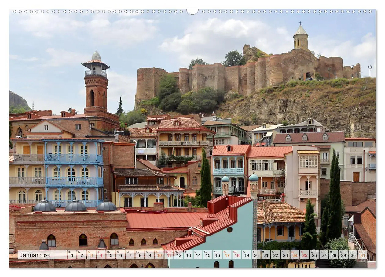 Bild: 9783457914021 | Sehnsucht Georgien (Wandkalender 2026 DIN A2 quer), CALVENDO...