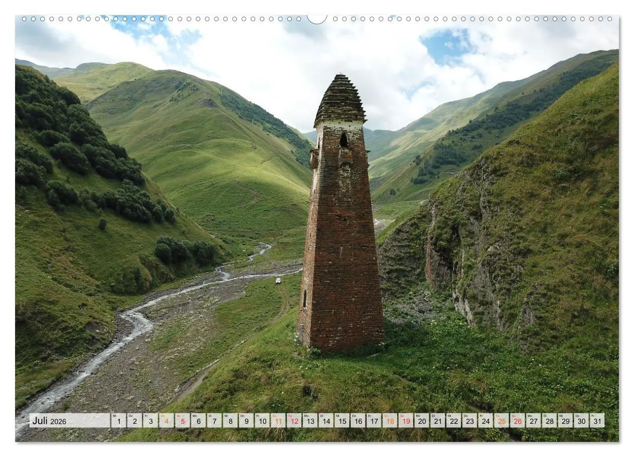 Bild: 9783457914021 | Sehnsucht Georgien (Wandkalender 2026 DIN A2 quer), CALVENDO...