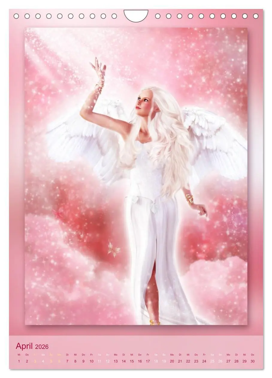Bild: 9783516484021 | Engel - Kalender (Wandkalender 2026 DIN A4 hoch), CALVENDO...