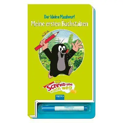 Cover: 9783868484021 | Schreib und wisch weg "Der kleine Maulwurf" Buchstaben | Buchstaben