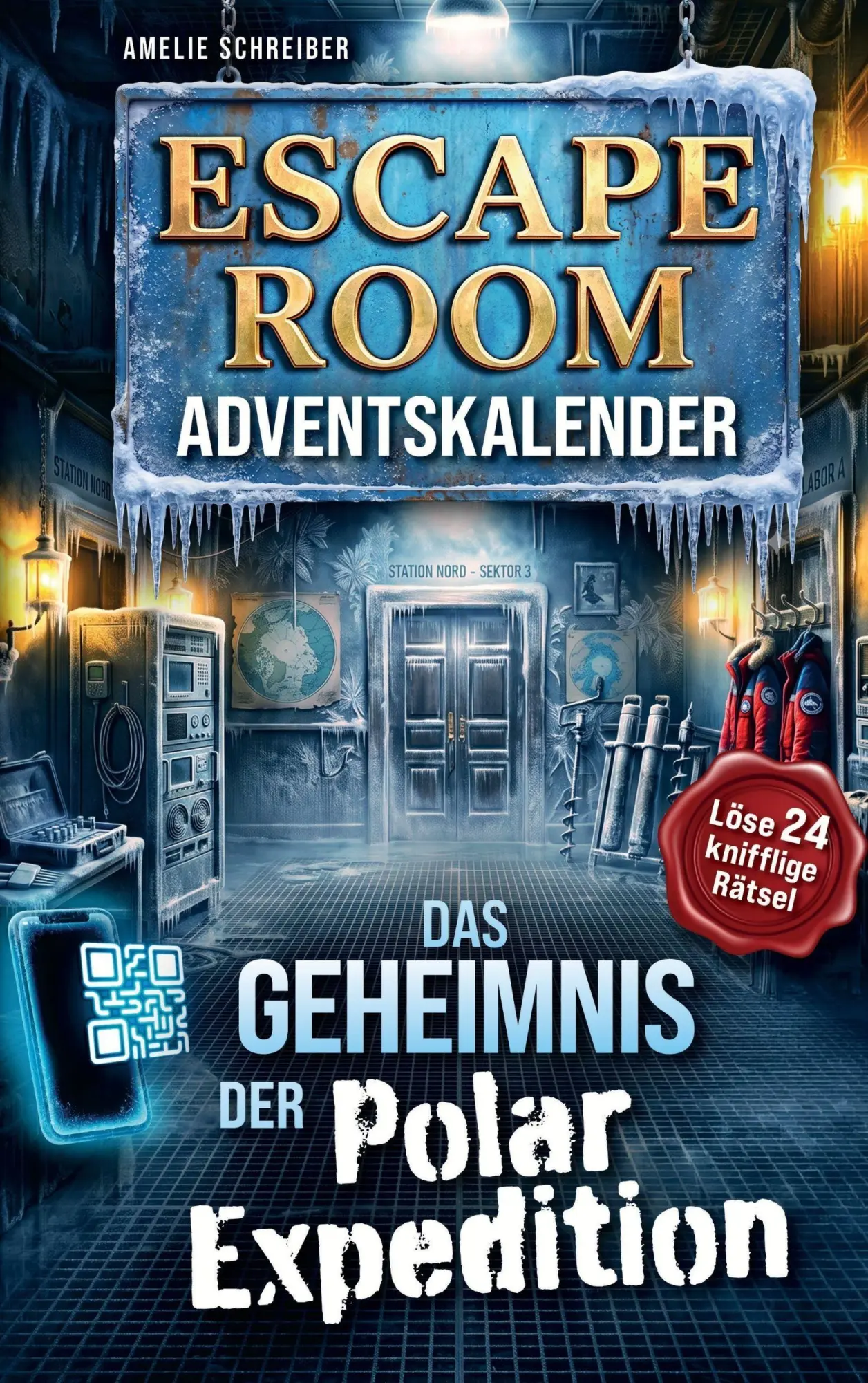 Cover: 9783913164021 | Escape Room Adventskalender: Das Geheimnis der Polarexpedition | Buch