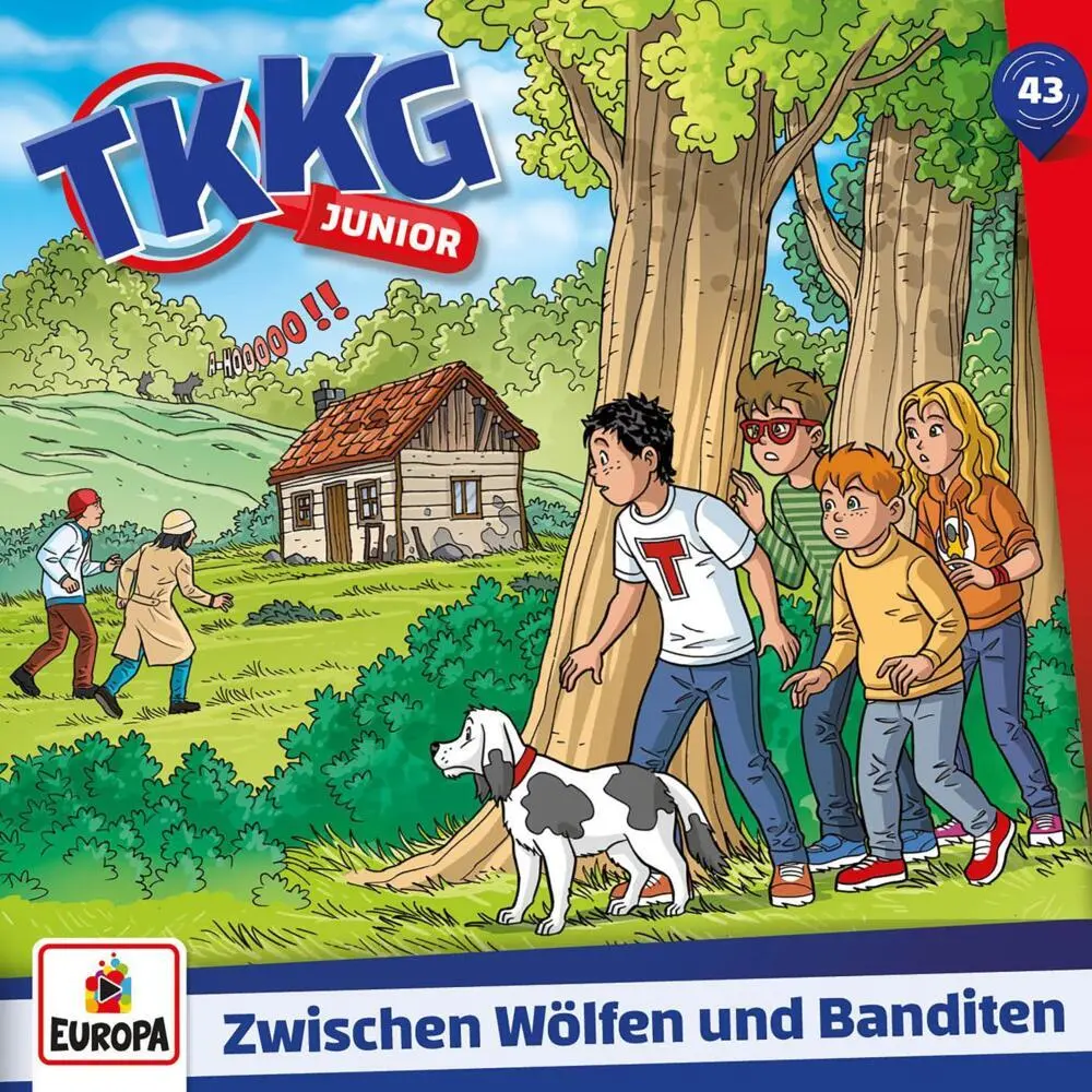 Cover: 199584394121 | TKKG Junior 43: Zwischen Wölfen und Banditen | TKKG Junior | Audio-CD